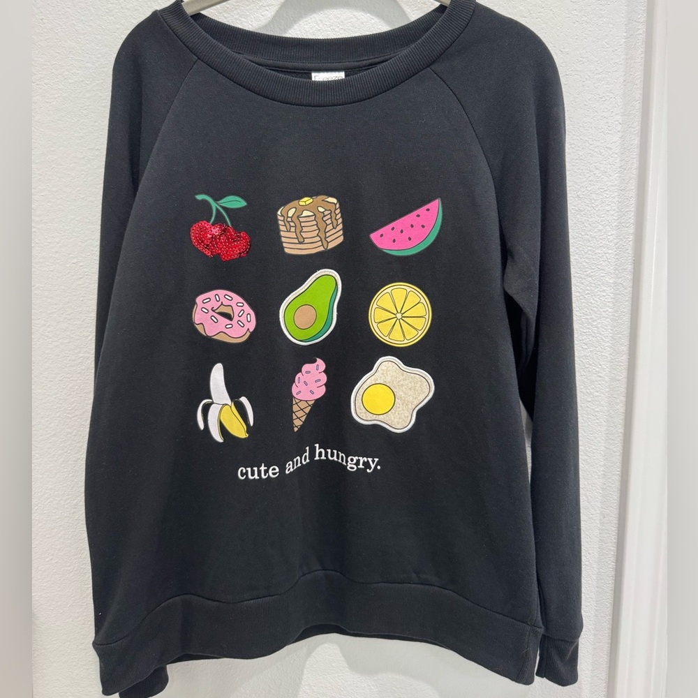 NWT Cute and Hungry Sweatshirt